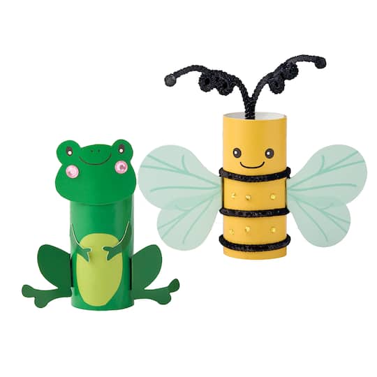 Bee & Frog Paper Roll Craft Kit by Creatology™